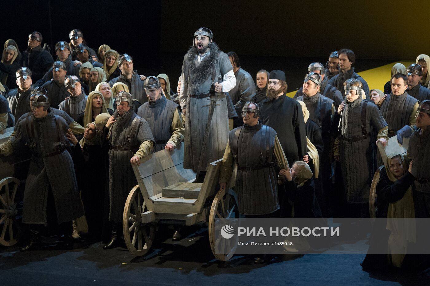 Генеральная репетиция оперы "Князь Игорь"