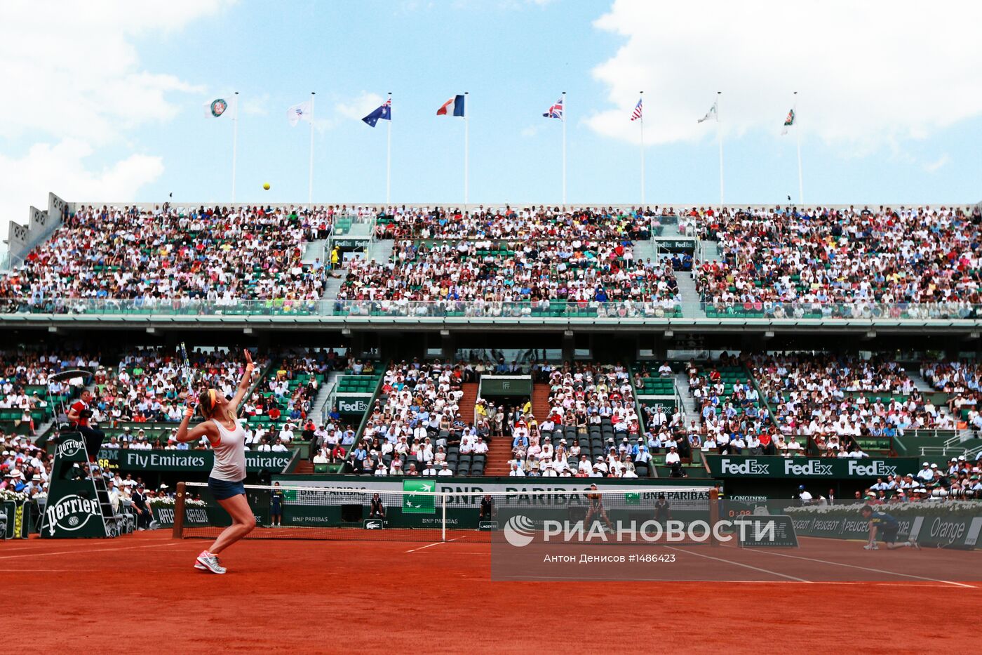 Теннис. Ролан Гаррос. Двенадцатый день