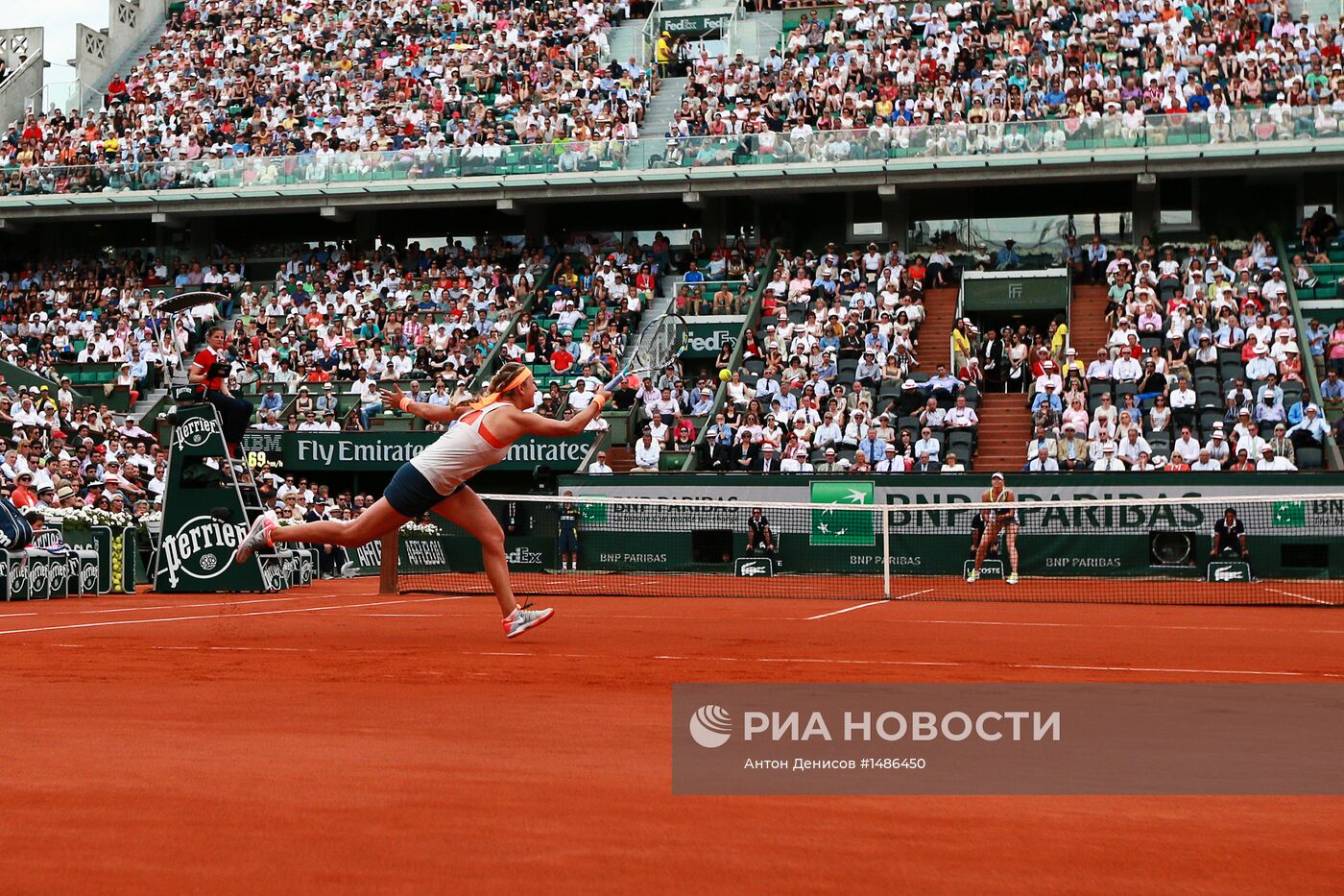 Теннис. Ролан Гаррос. Двенадцатый день