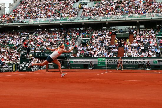 Теннис. Ролан Гаррос. Двенадцатый день