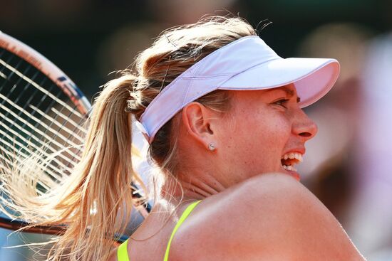 Теннис. Ролан Гаррос. Двенадцатый день