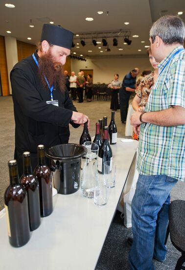 Открытие выставки вин WinExpo Georgia 2013