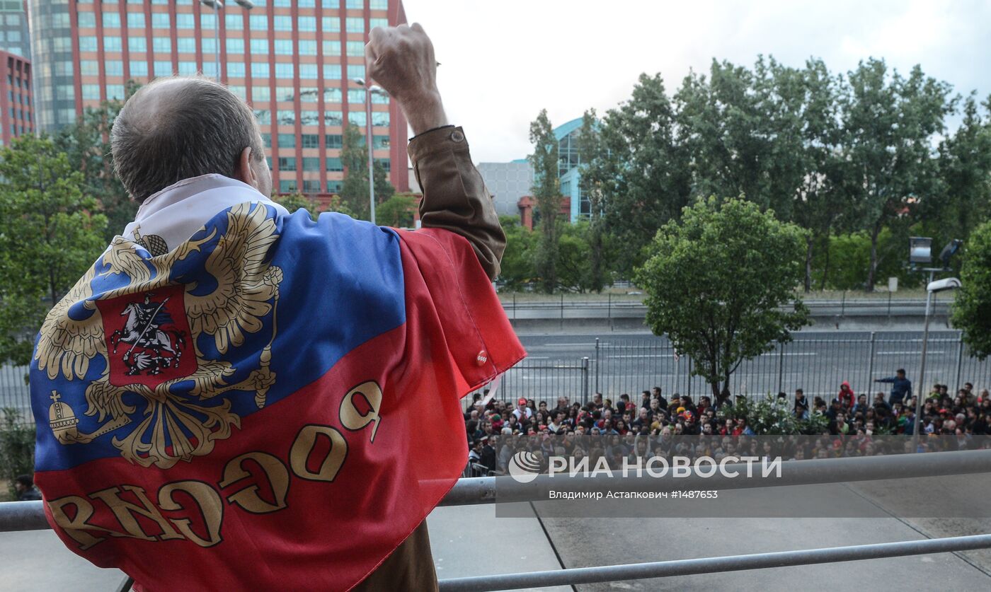 Футбол. Отборочный турнир ЧМ-2014. Матч Португалия - Россия