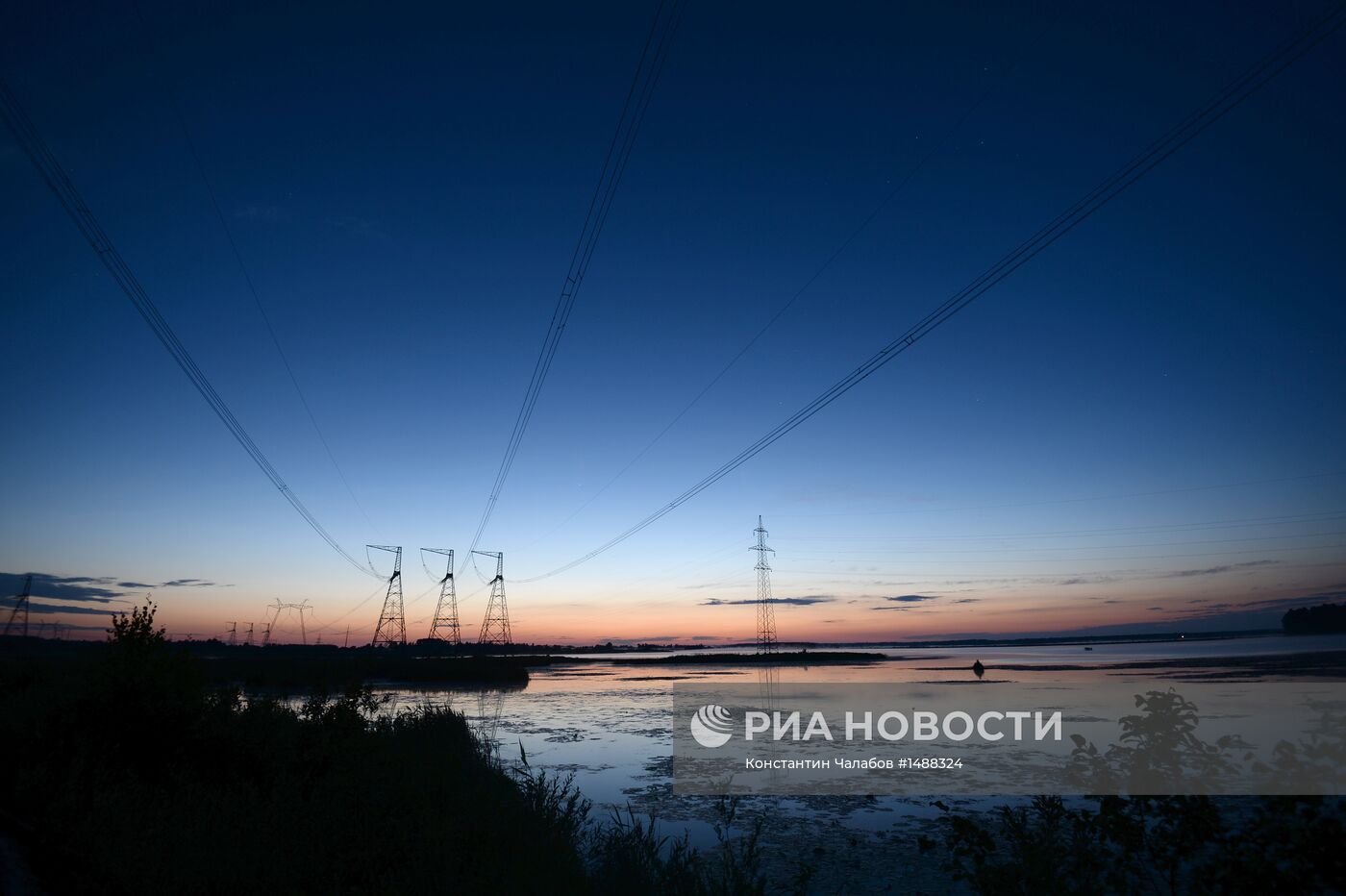 Калининская АЭС в городе Удомля Тверской области