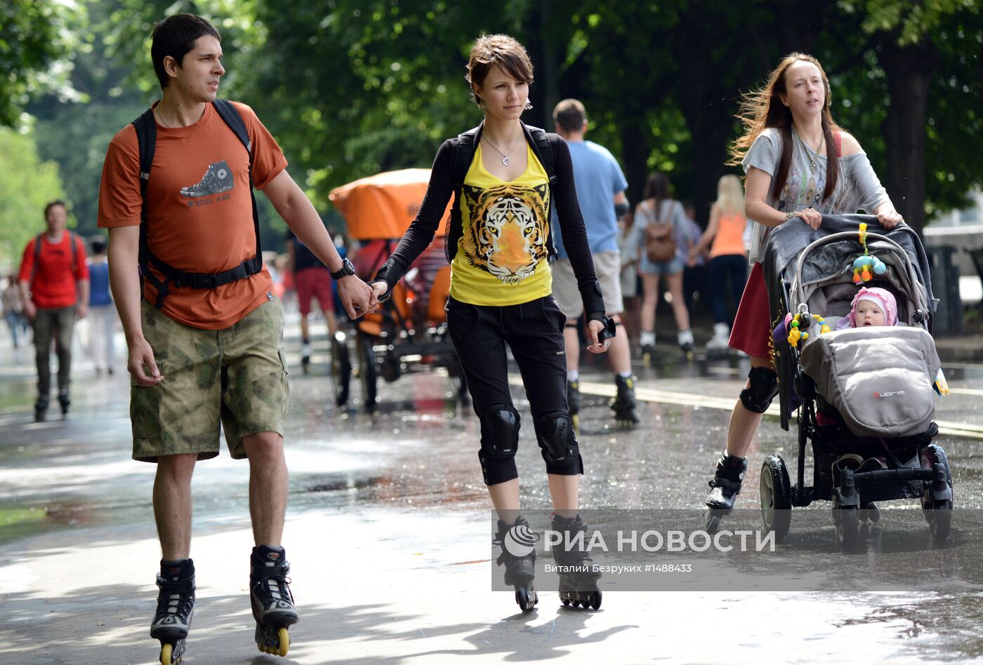 Городской праздник "Москва Велосипедная" в ЦПКиО им.Горького