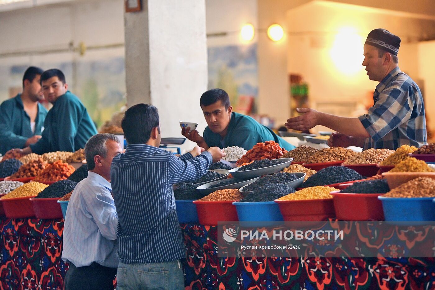 На рынке в Душанбе