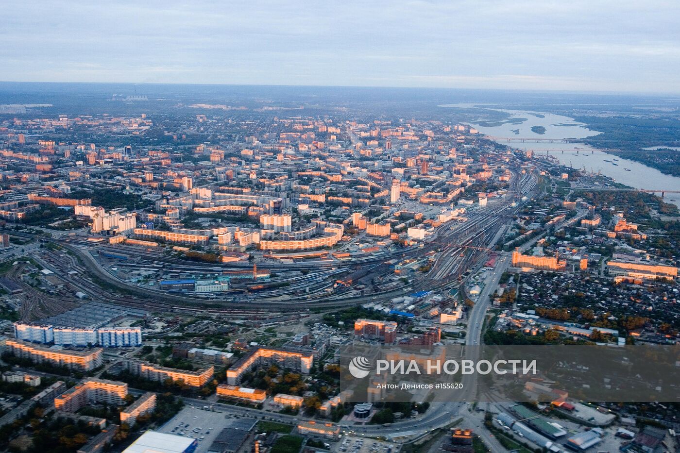 Вид Новосибирска