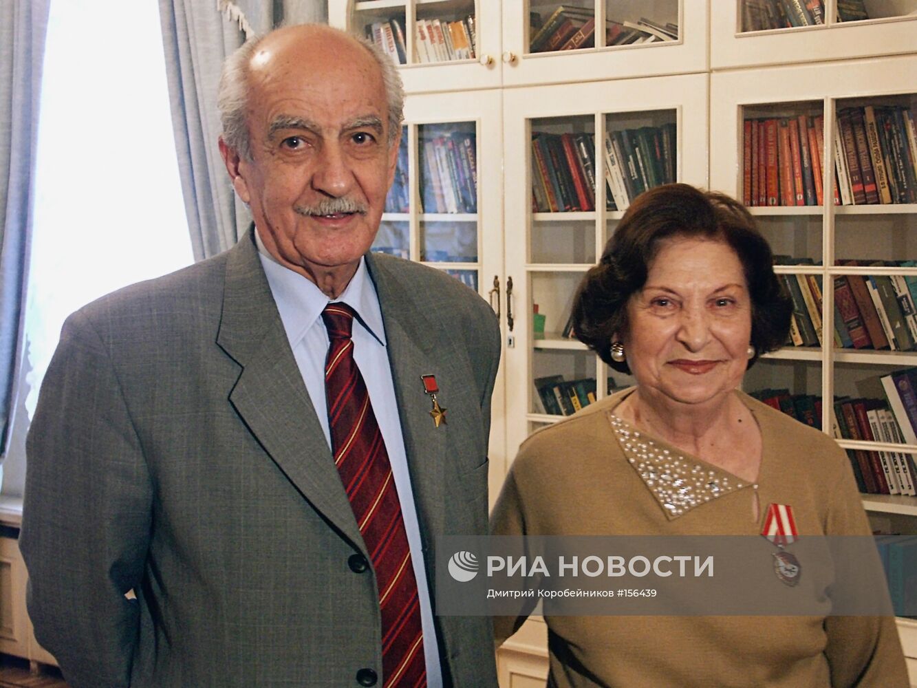 Ветераны советской разведки Геворк и Гоар Вартанян