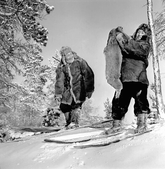 Якутские охотники