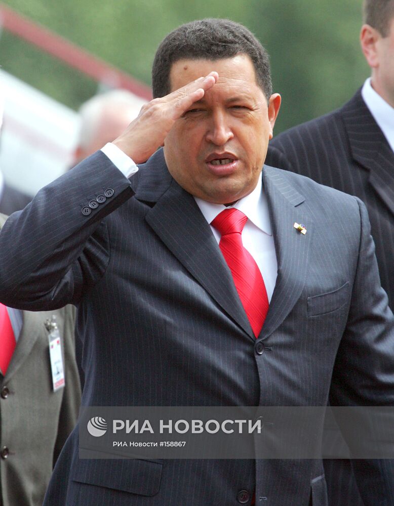 Визит Уго Чавеса в Белоруссию