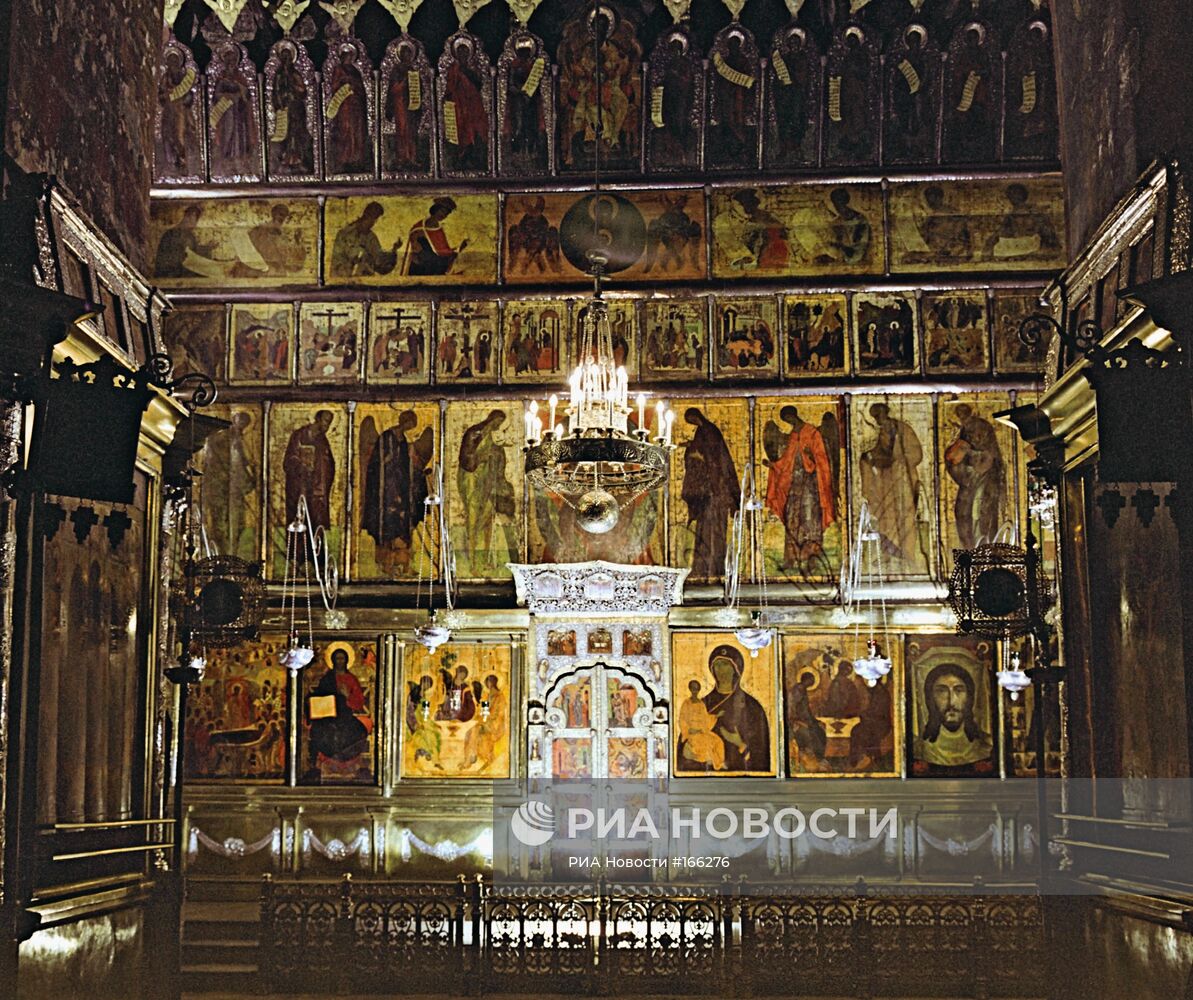 Иконостас Троицкого собора Троице-Сергиевой лавры