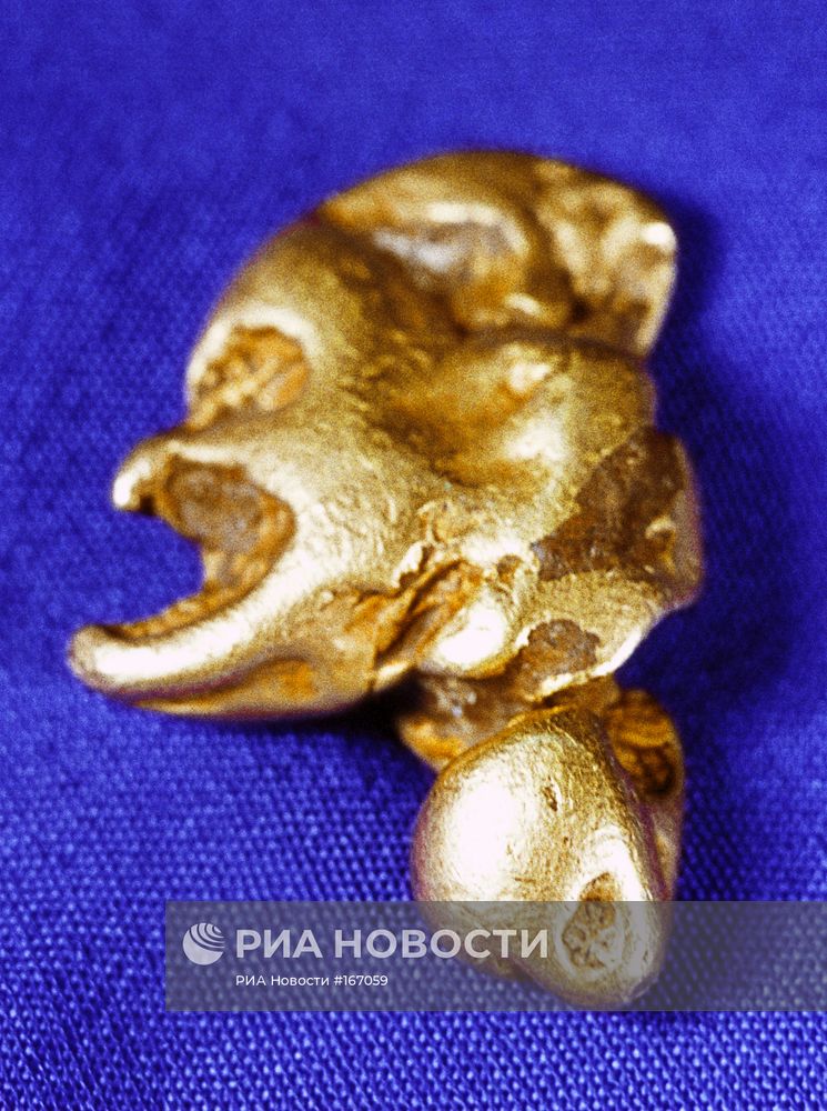 АЛМАЗНЫЙ ФОНД САМОРОДОК ЗОЛОТО