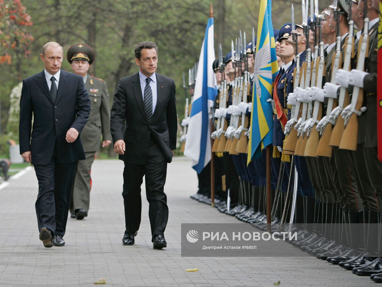 В.Путин Н.Саркози
