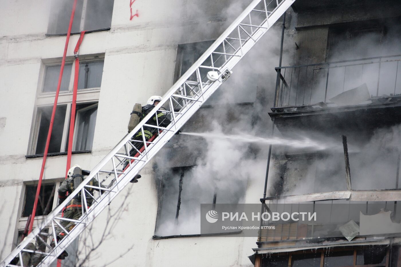 Пожар в жилом доме