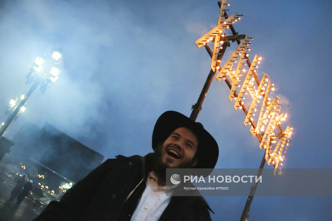 Торжества в честь еврейского праздника Ханука 