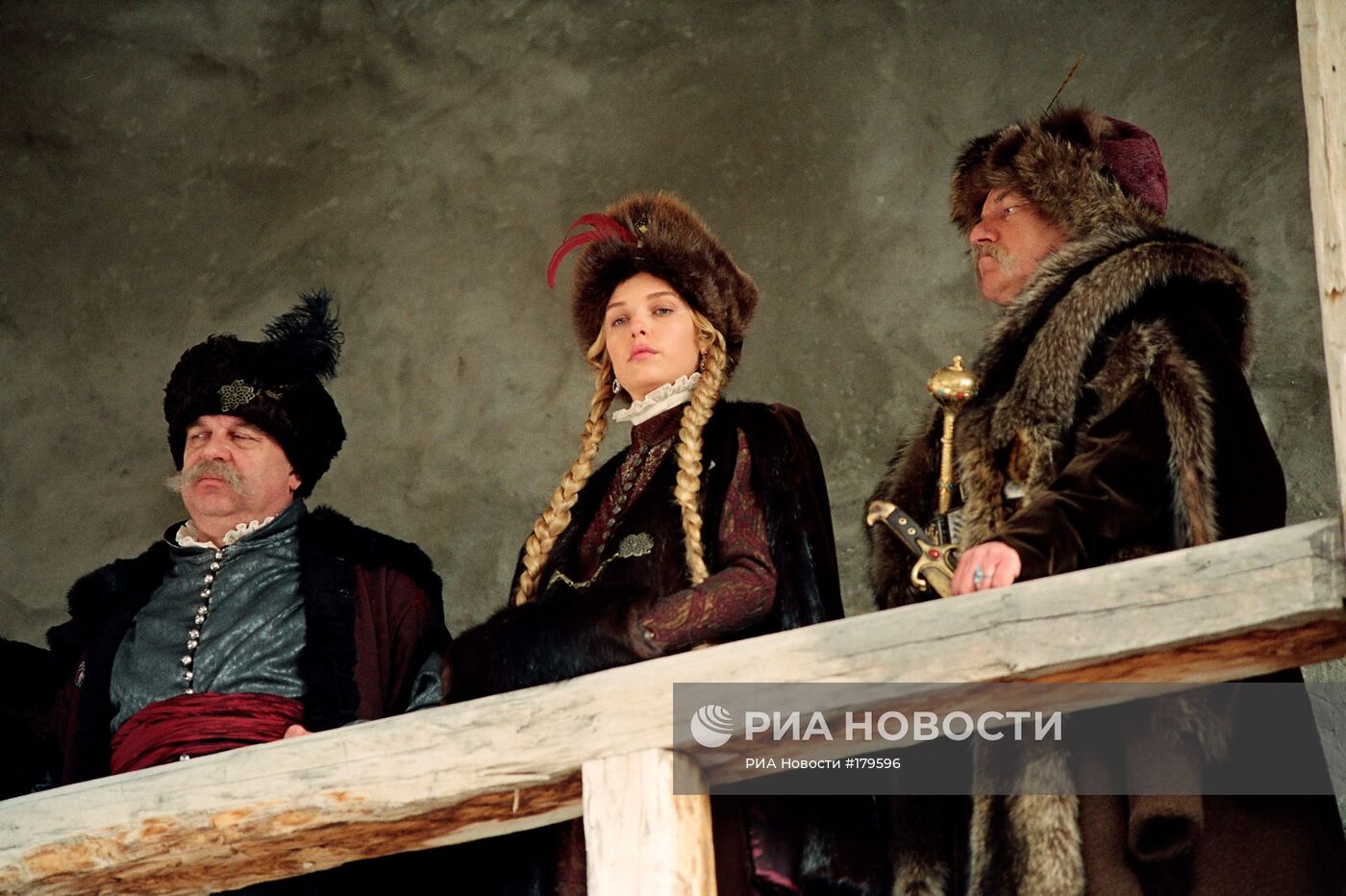 Съемки кинофильма "Тарас Бульба"