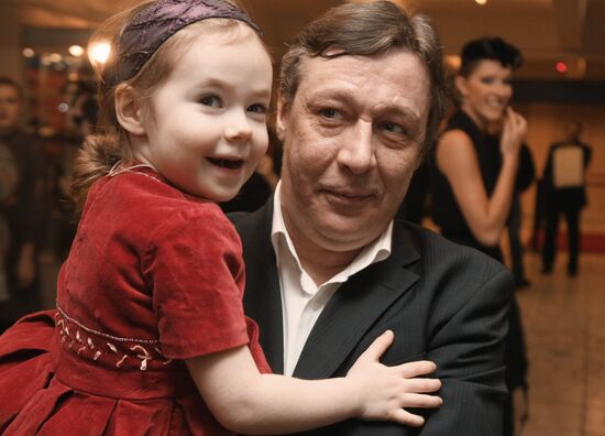 Актер Михаил Ефремов с дочерью Верой
