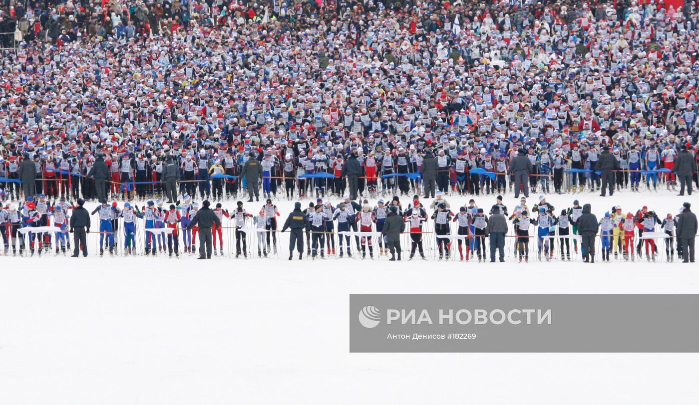 XXVI Всероссийская массовая лыжная гонка «Лыжня России – 2008»