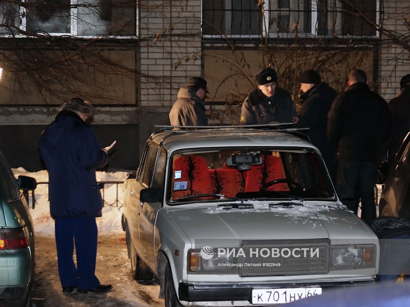 На месте убийства прокурора Саратовской области