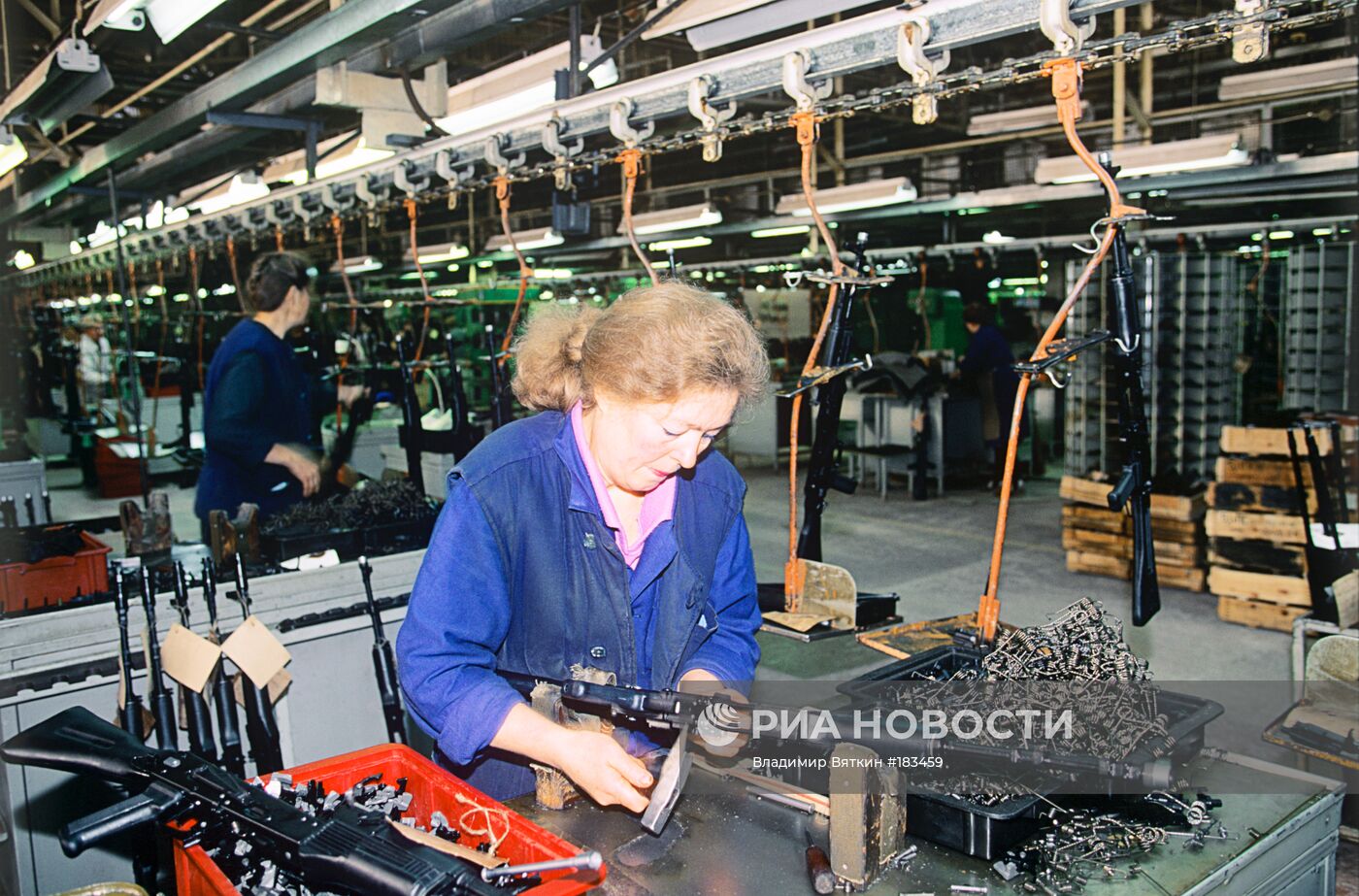 "ИЖМАШ" ЦЕХ АВТОМАТ КАЛАШНИКОВА СБОРКА