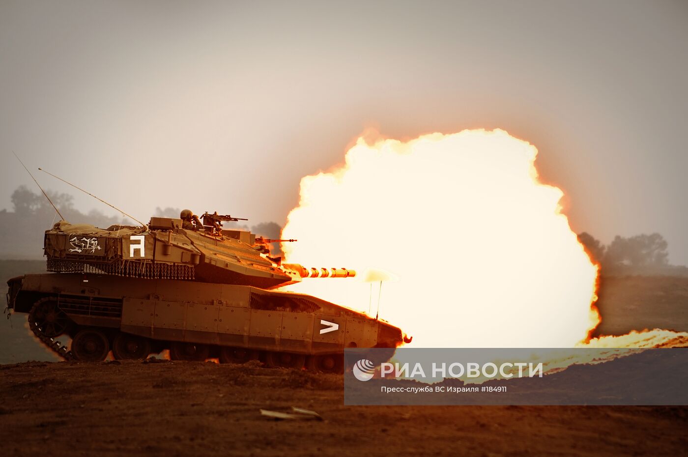 Израильский танк "Меркава" 