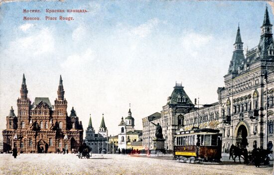 Красная площадь в Москве