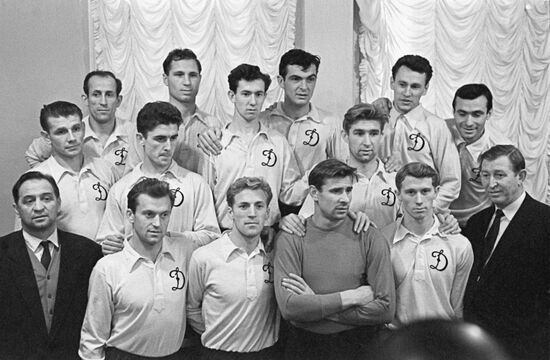 Футбольная команда "Динамо" в 1959 году