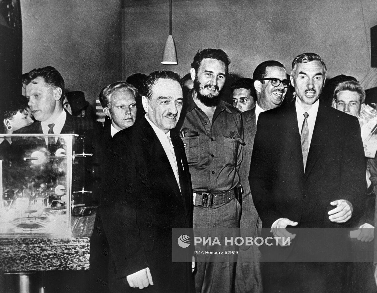 Визит советской делегации в Республику Куба