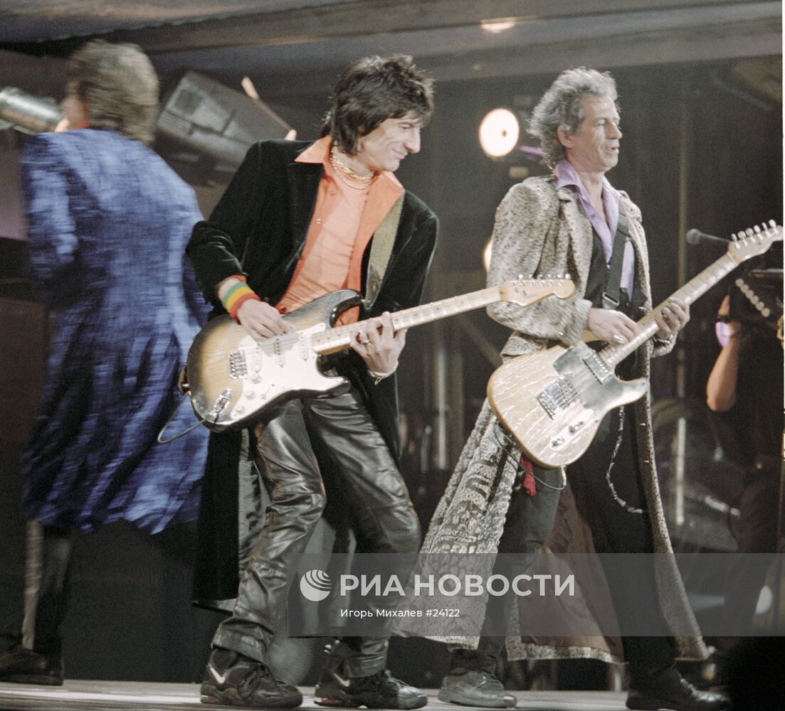 Концерт "Rolling Stones" в Лужниках