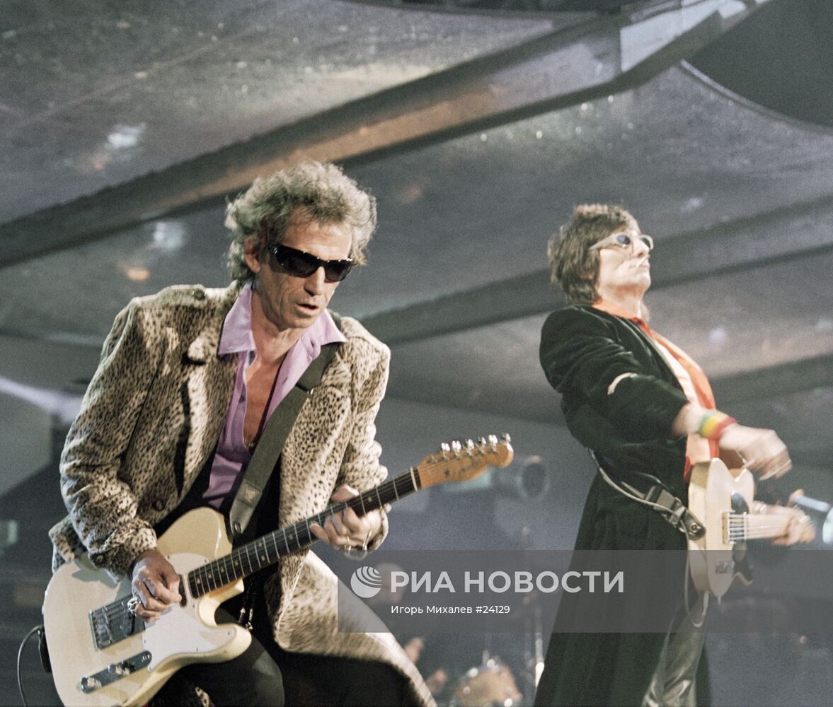 Концерт "Rolling Stones" в Лужниках