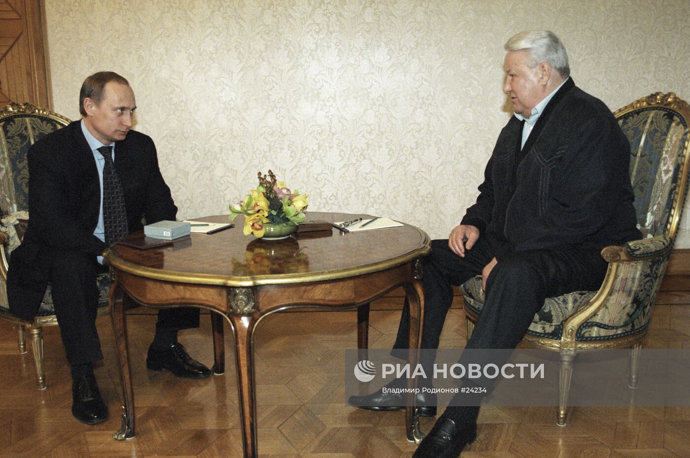 Борис Ельцин, Владимир Путин