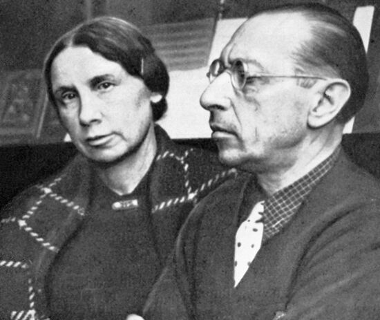 Игорь и Екатерина Стравинские