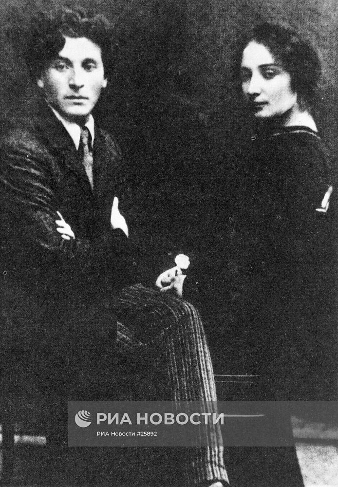 Марк Шагал с супругой Беллой