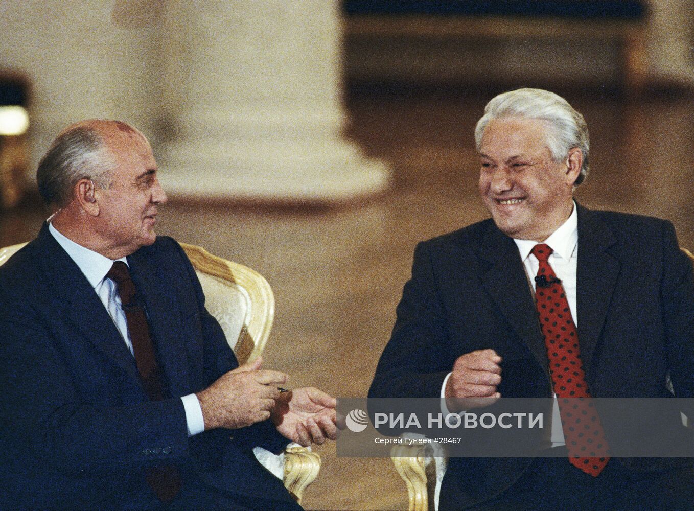 ГОРБАЧЕВ ЕЛЬЦИН ТЕЛЕМОСТ СССР-США