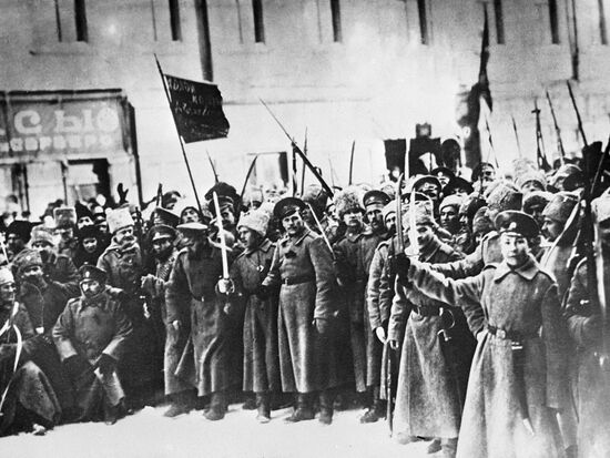 Участники Февральской революции