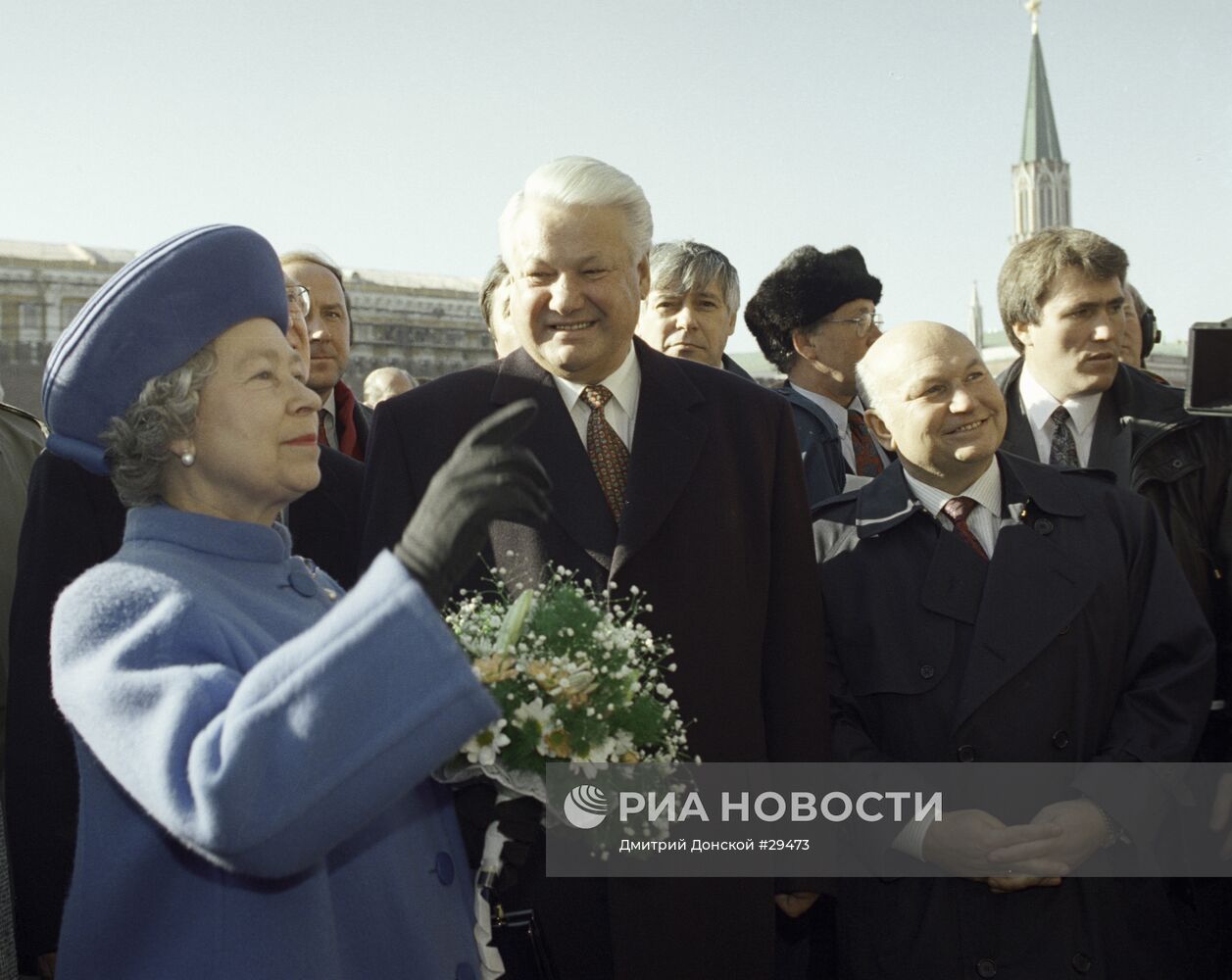 Визит Елизаветы II в Россию