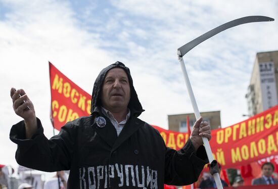 Шествие оппозиции в Москве