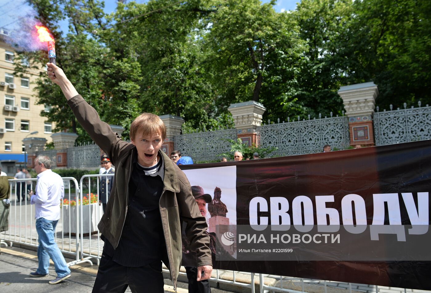 Шествие оппозиции в Москве