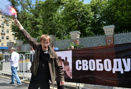 Шествие оппозиции в Москве