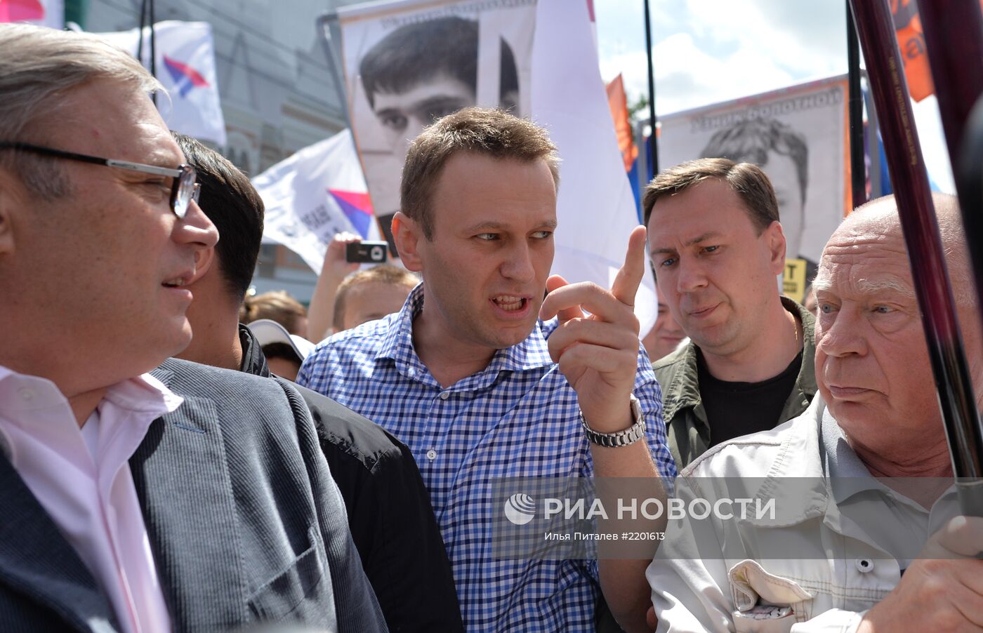 Шествие оппозиции в Москве