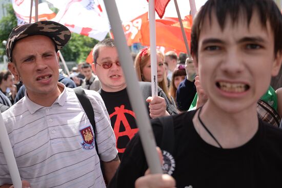 Шествие оппозиции в Москве