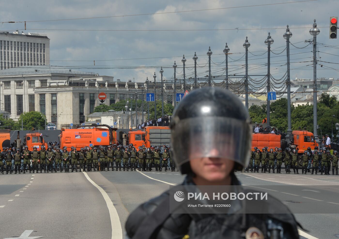 Шествие оппозиции в Москве