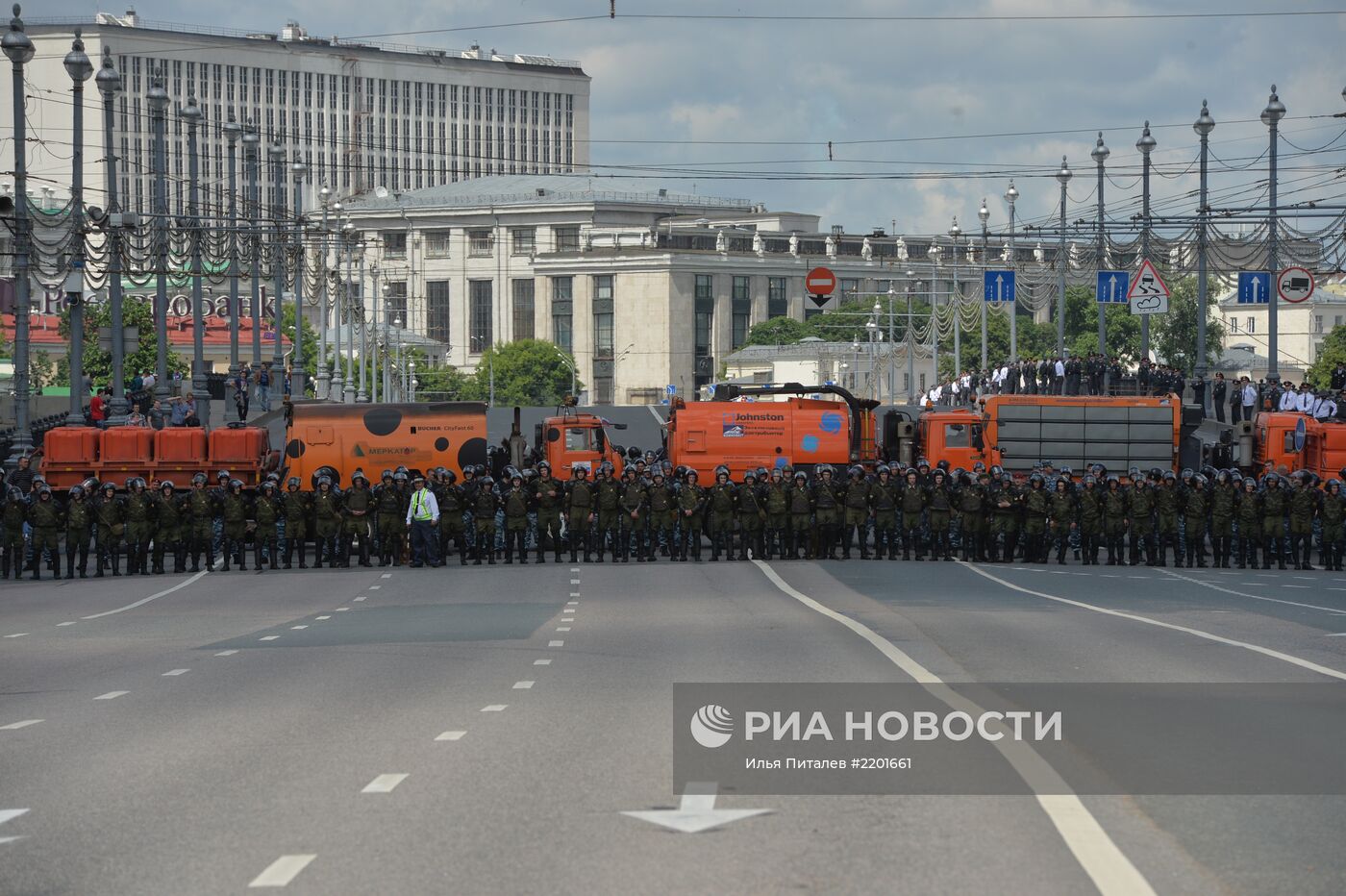 Шествие оппозиции в Москве
