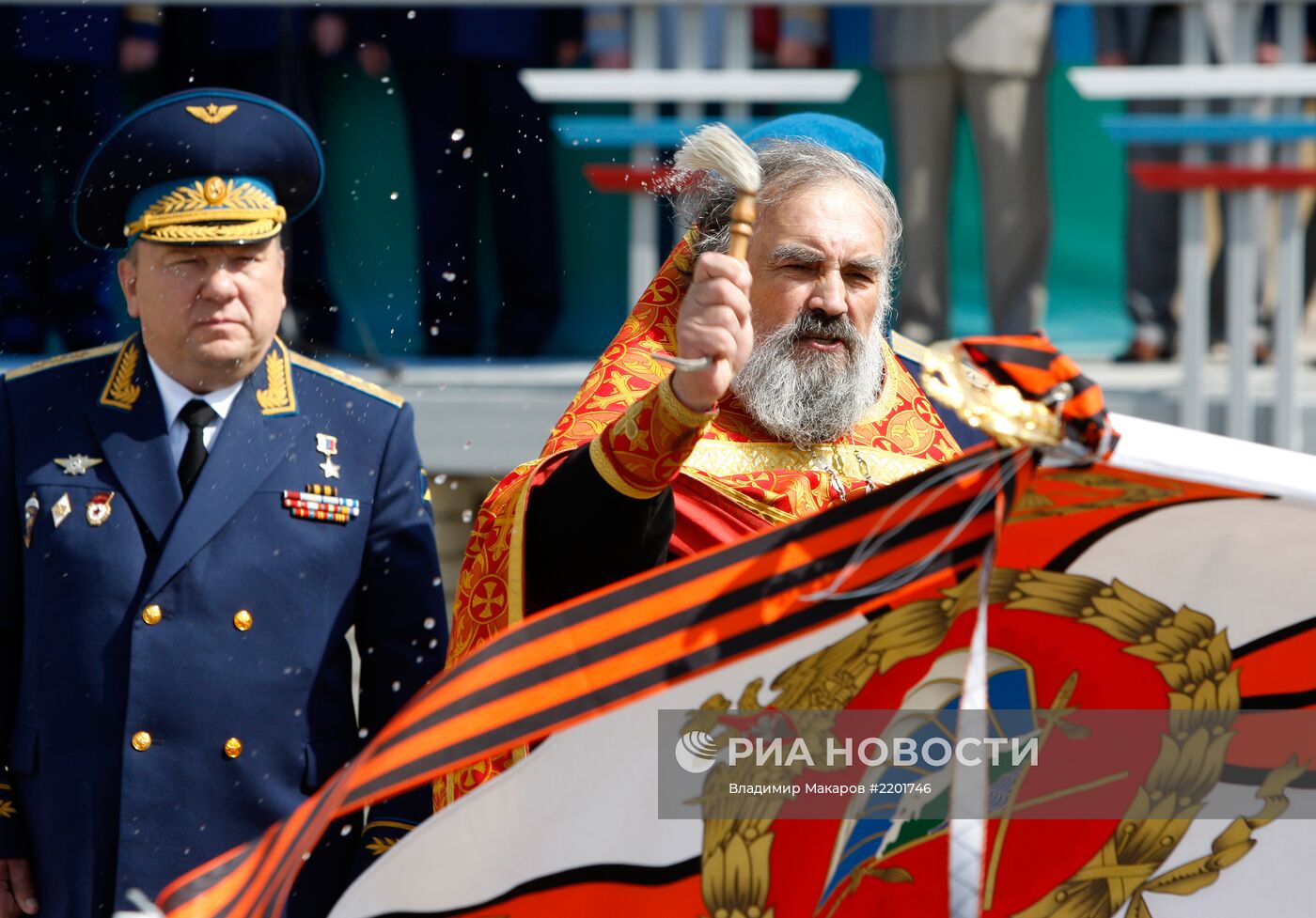 Церемония вручения Георгиевского Знамени прошла в Ставрополе