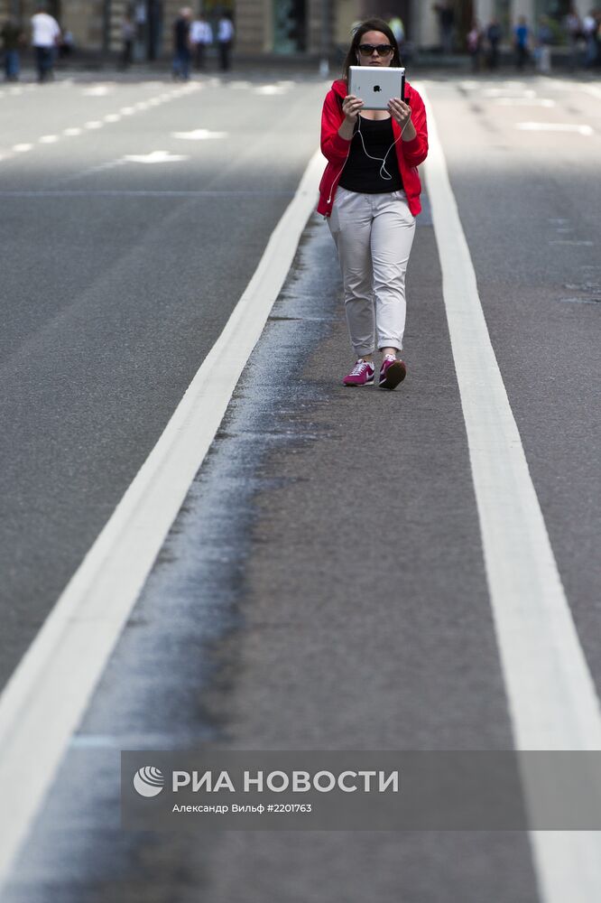Шествие оппозиции в Москве