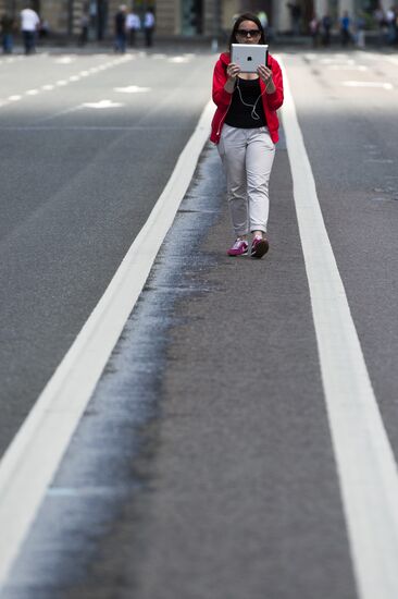 Шествие оппозиции в Москве
