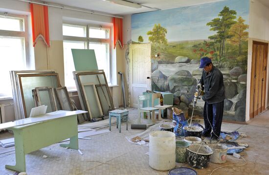 Ремонт школы в Брянске