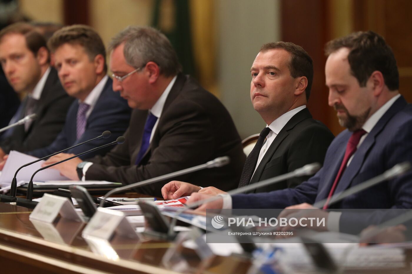 Д.Медведев на заседании Морской коллегии при правительстве РФ
