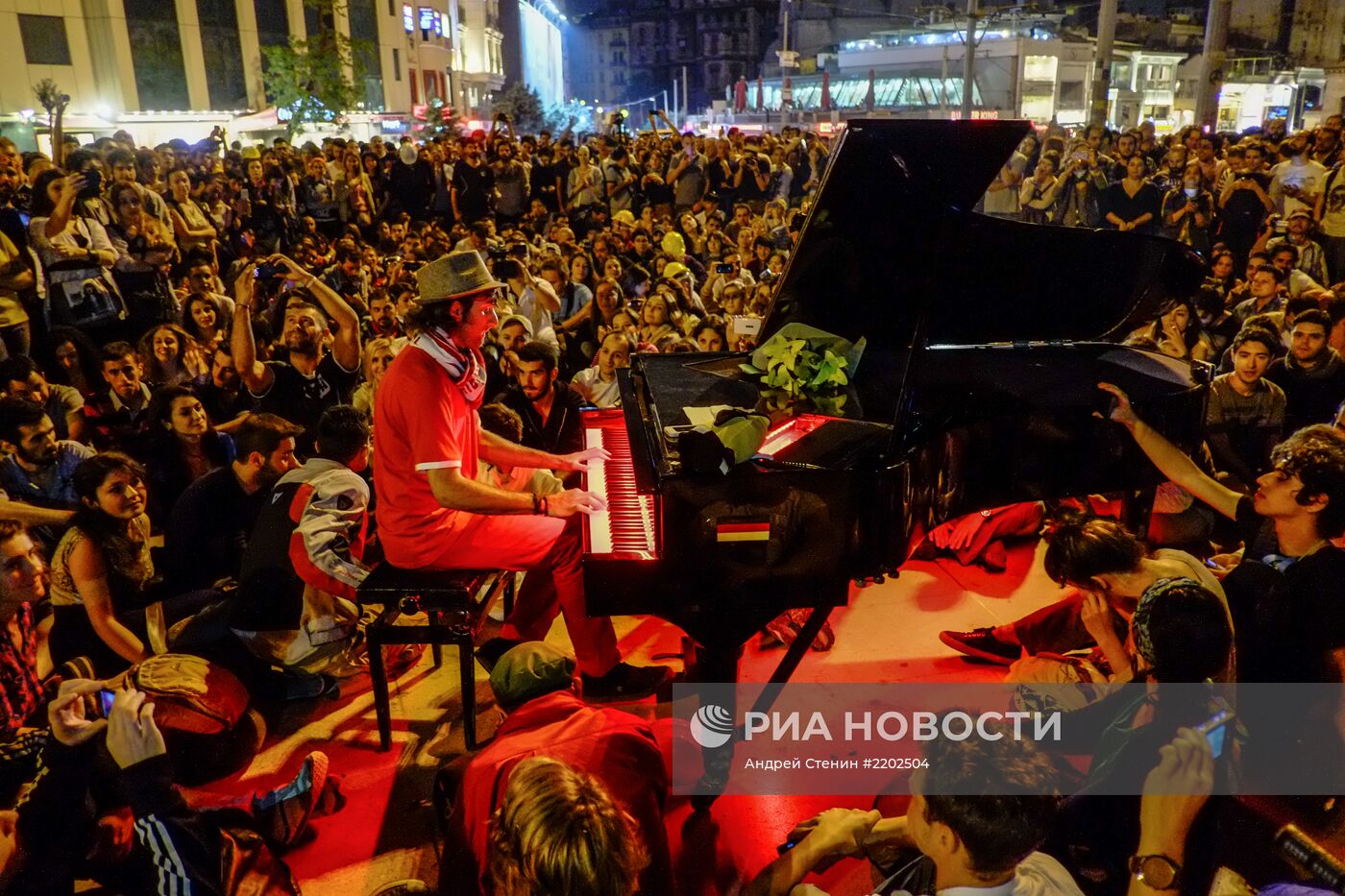 Массовые протесты в Стамбуле