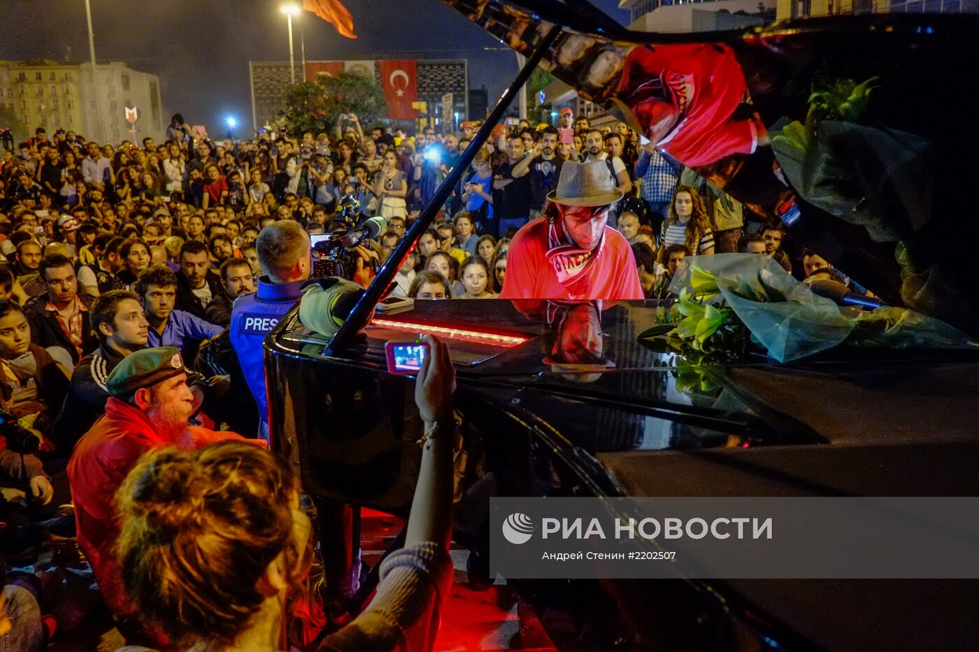 Массовые протесты в Стамбуле